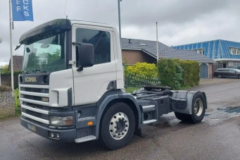 Scania P94-300 MANUAL AIRCO 2 PIPES LOW MILEAGE