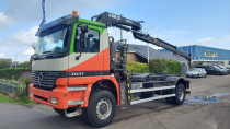 Mercedes-Benz Actros 1831 1931 4X4 Crane Container system