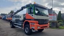 Mercedes-Benz Actros 1831 1931 4X4 Crane Container system