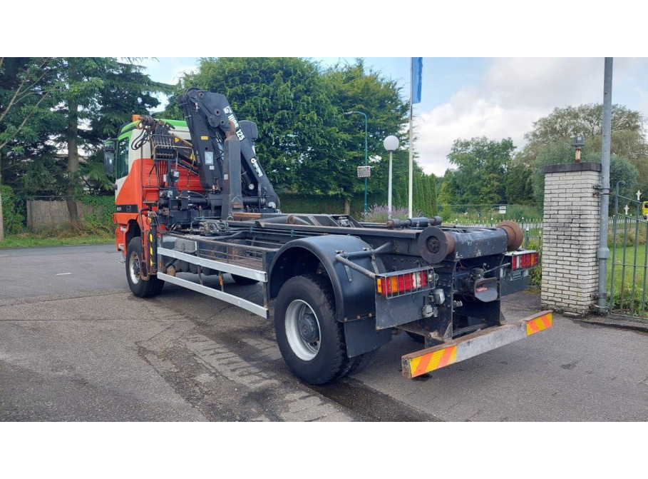 Mercedes-Benz Actros 1831 1931 4X4 Crane Container system