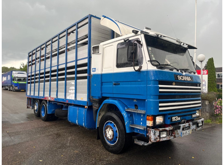 Scania R113-360 2 DECK LIFESTOCK truck in good condition